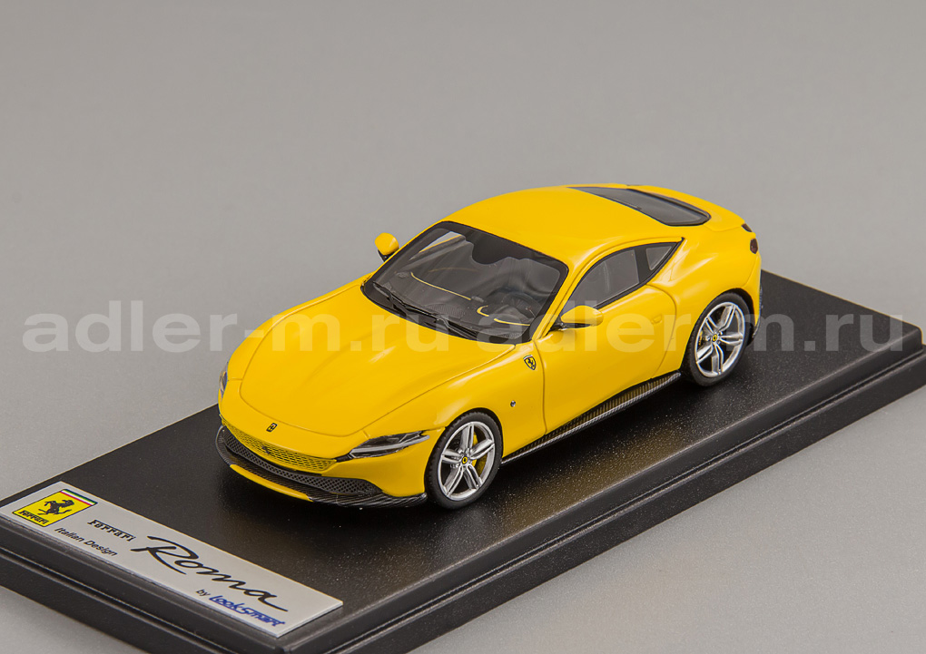 LOOKSMART 1:43 Ferrari Roma (Giallo Modena) LS508I