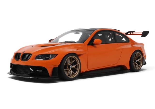 GT SPIRIT 1:18 BMW M3 by Khyzyl Saleem - 2025 (fire orange) GT621