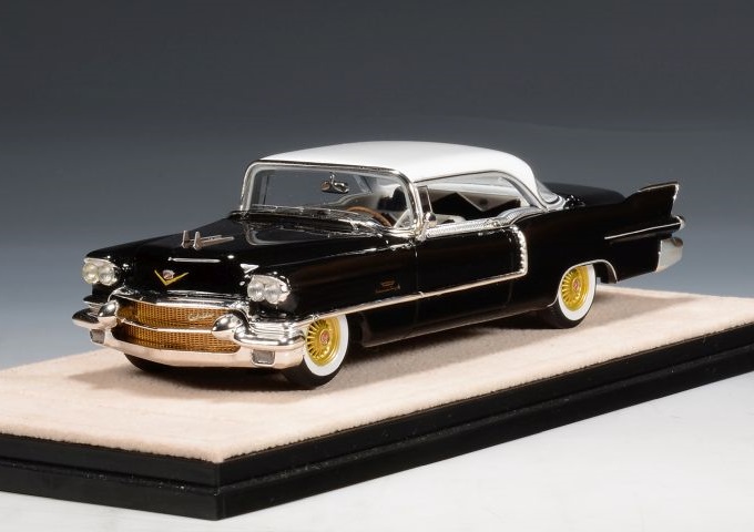 GLM + STAMP MODELS 1:43 Cadillac Eldorado Seville Prototype - 1956 (black / white) STM56011
