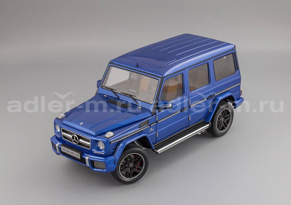 AUTOART 1:18 Mercedes-AMG G63 - 2017 (blue) 76324