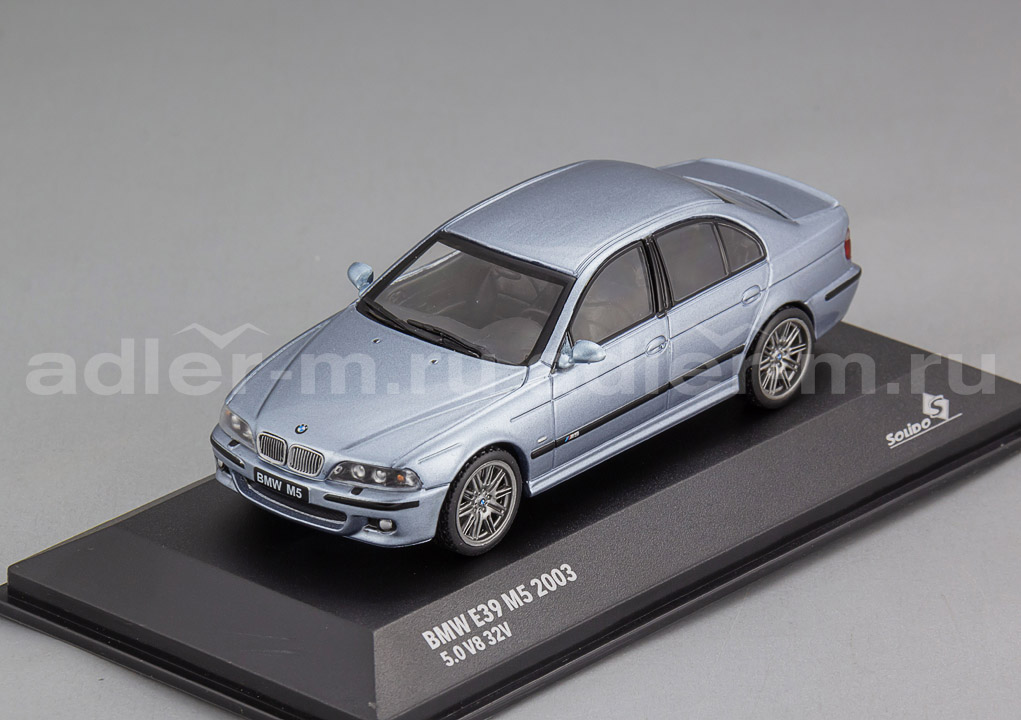 SOLIDO 1:43 BMW M5 E39 (water silver) S4310503