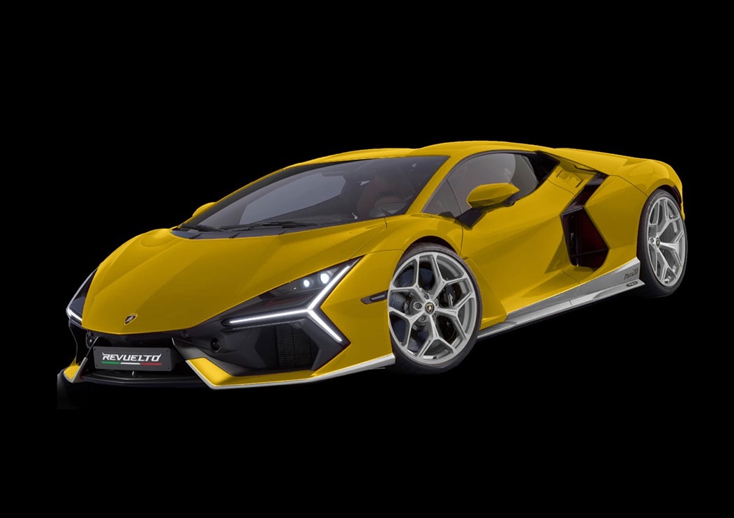 LOOKSMART 1:43 Lamborghini Revuelto "Miura 60°" Homage (Giallo / Silver) LS543MHD