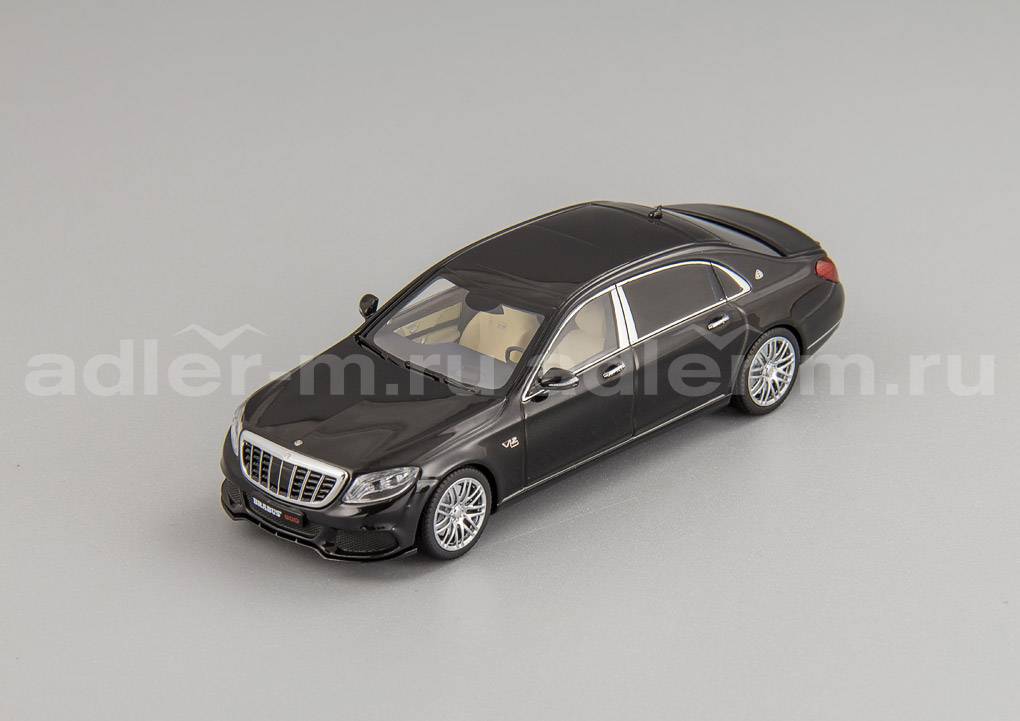 MINICHAMPS 1:43 Maybach Brabus 900, based on Mercedes-Maybach S 600 - 2015 (black) 437035420