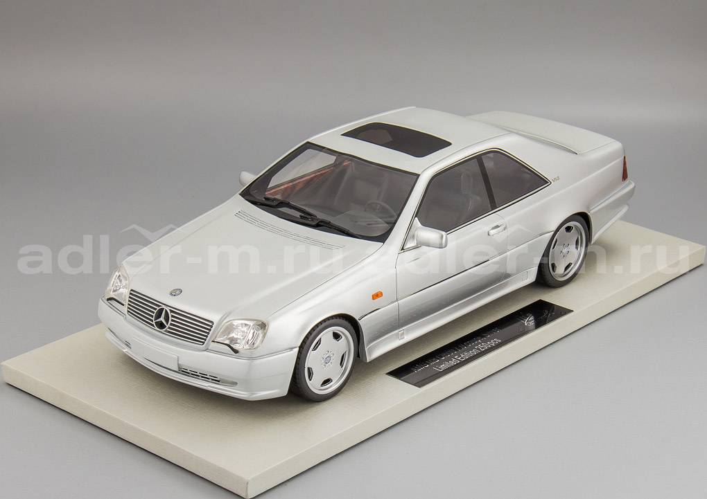 LS COLLECTIBLES 1:18 Mercedes-AMG CL600 7.0 Coupe (silver) LS036E