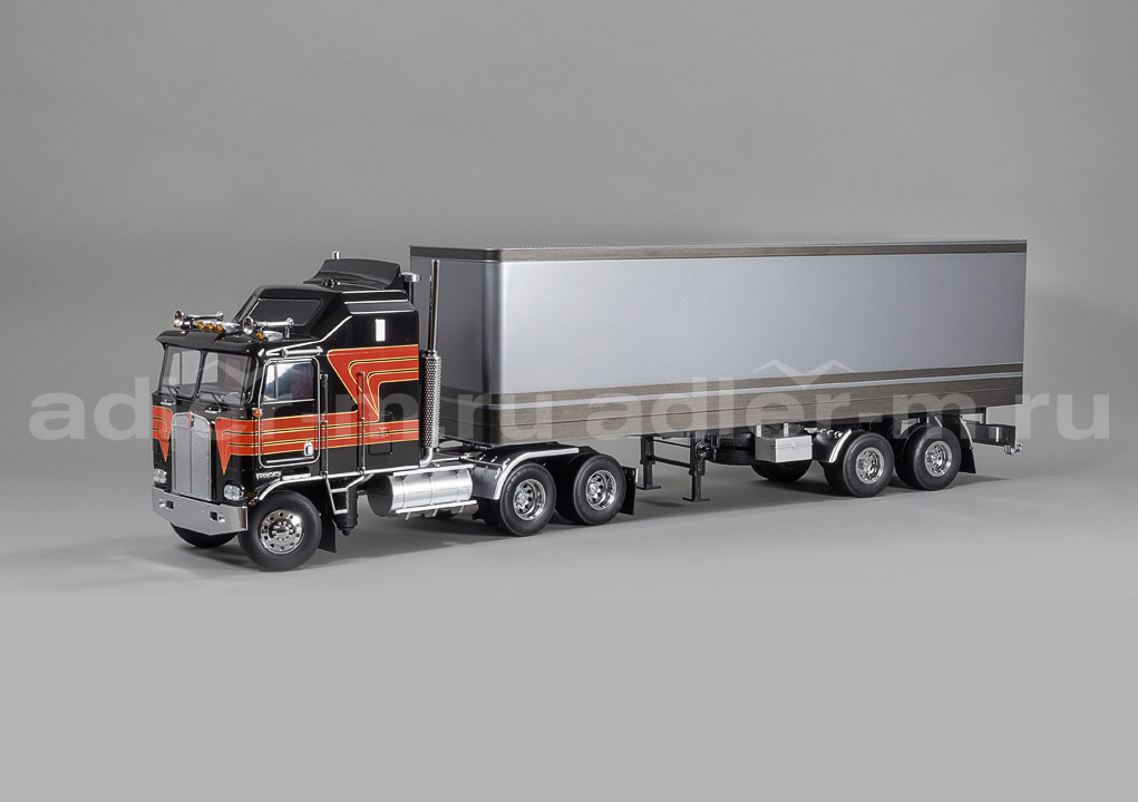 ROAD KINGS 1:18 Kenworth K100 Aerodyne + Truck Trailer RK180142+RK180162