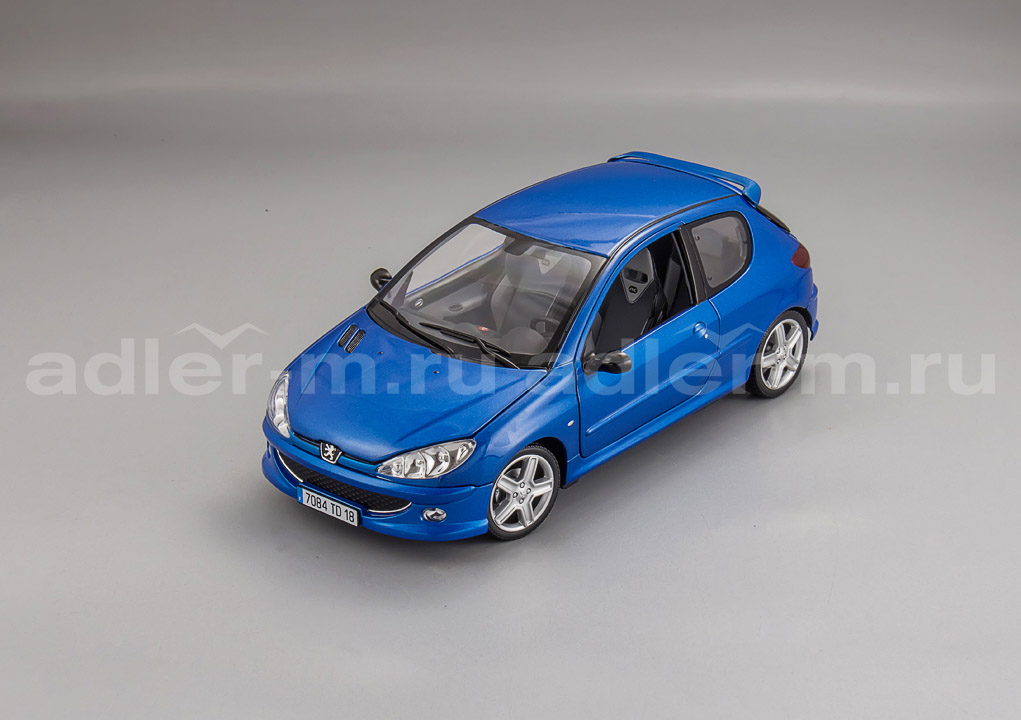 NOREV 1:18 Peugeot 206 RC - 2003 (blue) 184724