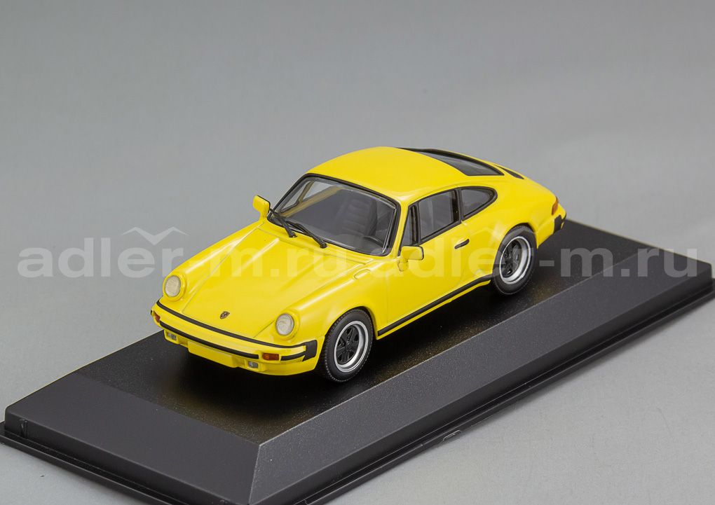 MINICHAMPS (MAXICHAMPS) 1:43 Porsche 911 SC - 1979 (yellow) 940062025