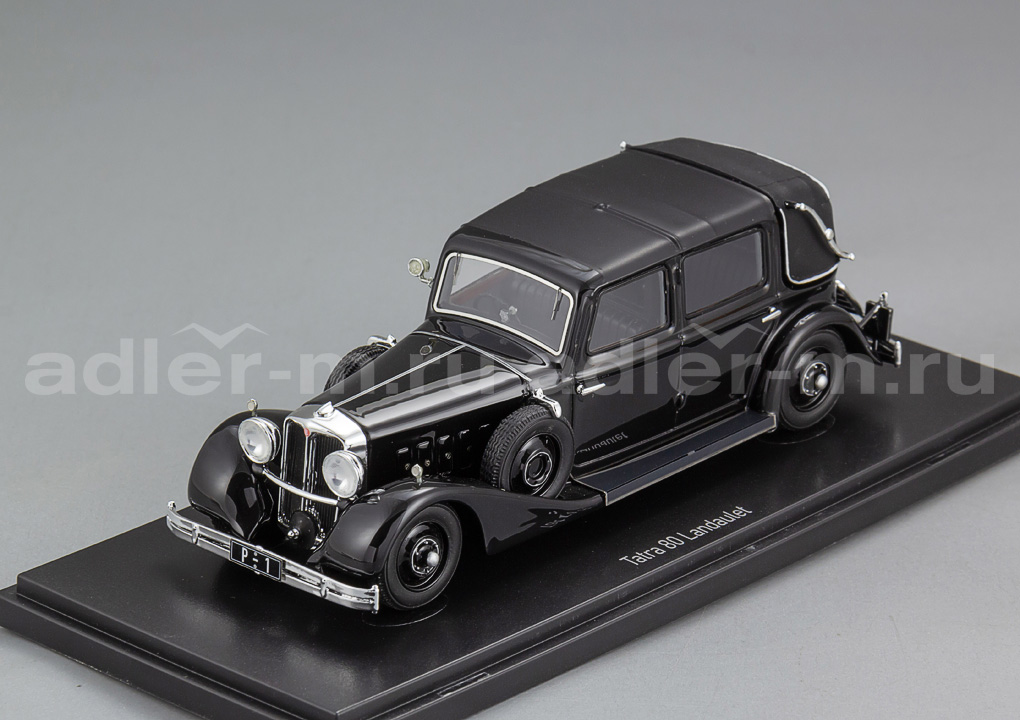 AUTOCULT 1:43 Tatra 80 Landaulet - 1935 (closed) (black) ATC90263