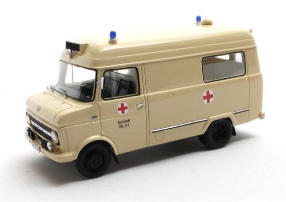 MATRIX 1:43 Opel Blitz Ambulance "Karlstadt" 1965-1975 MX51502-033