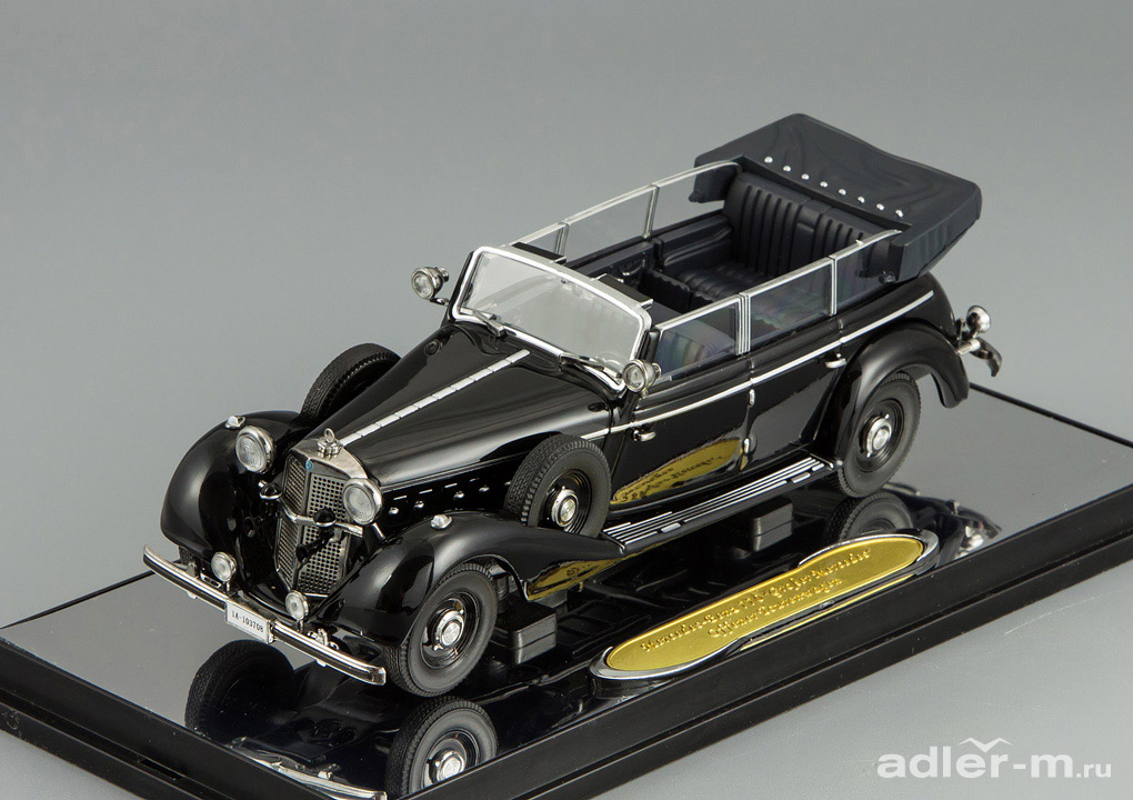 SIGNATURE 1:43 Mercedes-Benz 770 K Cabriolet 1938 (black) PM-43700-1