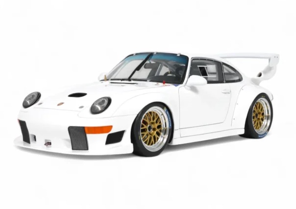 GT SPIRIT 1:18 Porsche 911 [993] GT2 EVO - 1995 (white) GT532