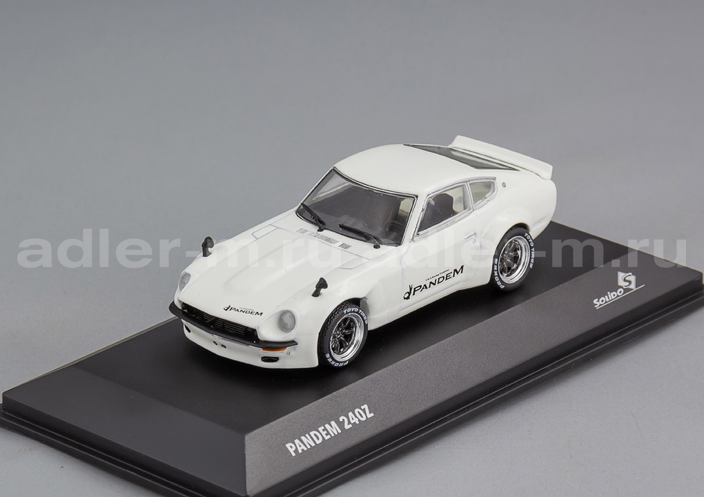 SOLIDO 1:43 Datsun 240Z Pandem - 1973 (white) S4316301