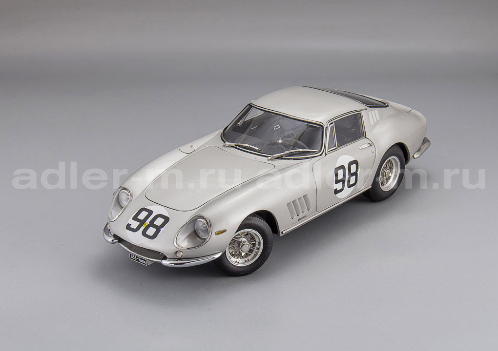 CMC 1:18 Ferrari F275 GTB/C Chassis №9051, #98 (silver) M-211
