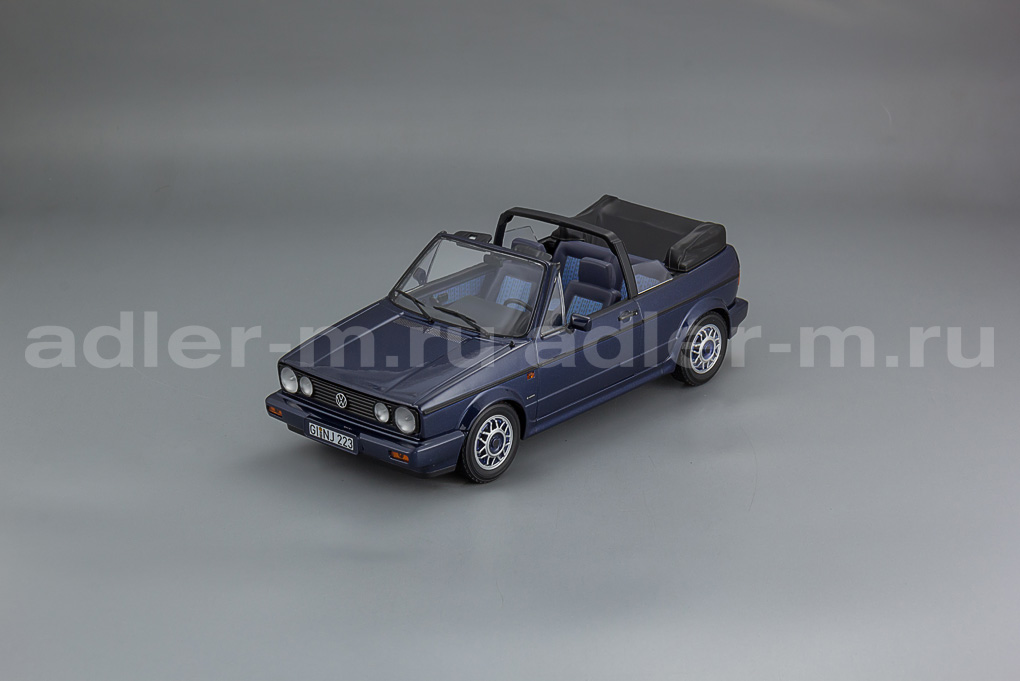 NOREV 1:18 Volkswagen Golf Cabriolet "Quartett" - 1992 (Inka blue) 188628