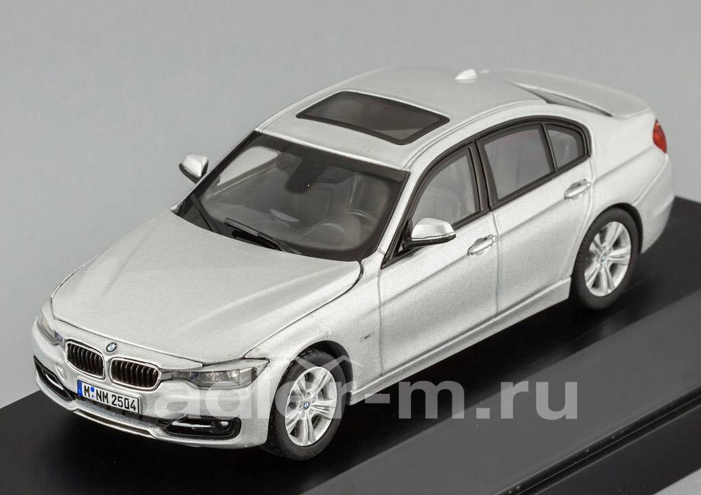 PARAGON 1:43 BMW 3er (F30) (silver) PA-91015
