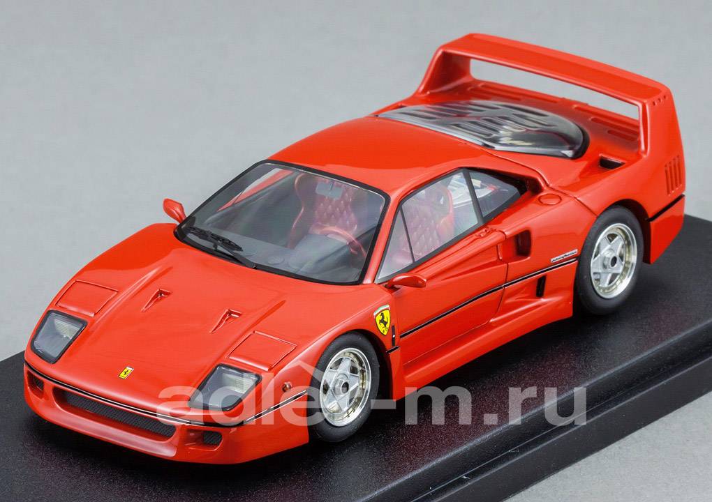 BBR MODELS 1:43 Ferrari F40 Street 1987 (red) BBR162A