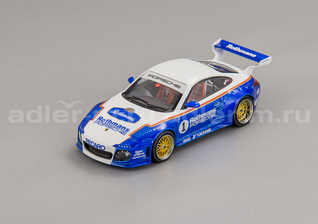 IXO 1:43 Porsche 911 (997) Old & New (RHD) - Rothmans-Porsche MOC320
