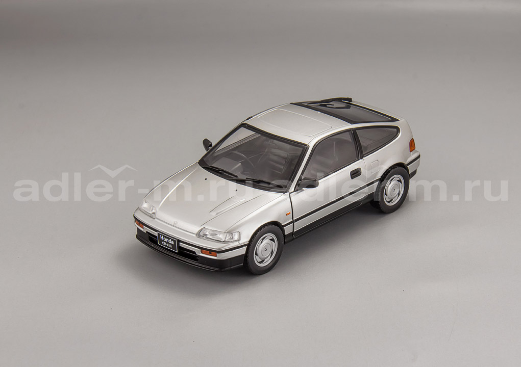 WHITE BOX 1:24 Honda CR-X - 1987 (silver) WB124131-O
