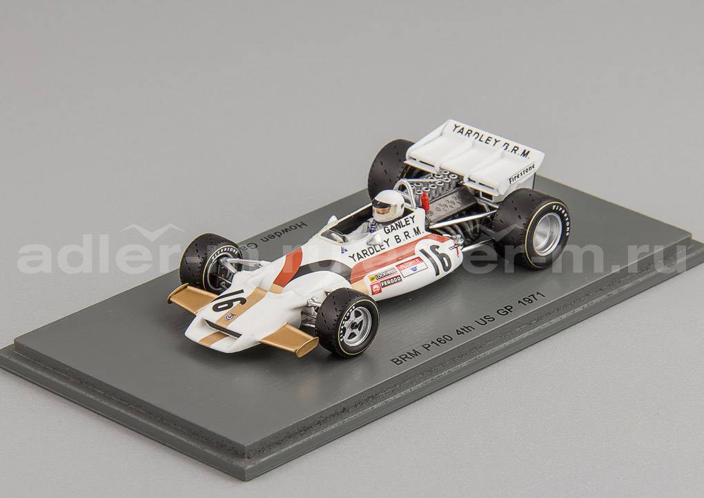 SPARK 1:43 BRM P160 #16 US GP 1971 Howden Ganley S5278