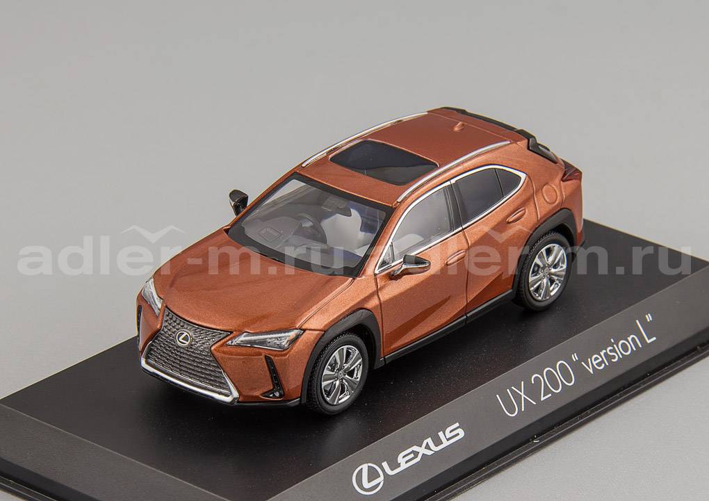KYOSHO 1:43 Lexus UX200 "version L" (blazing carnelian C.L.) 03695BC