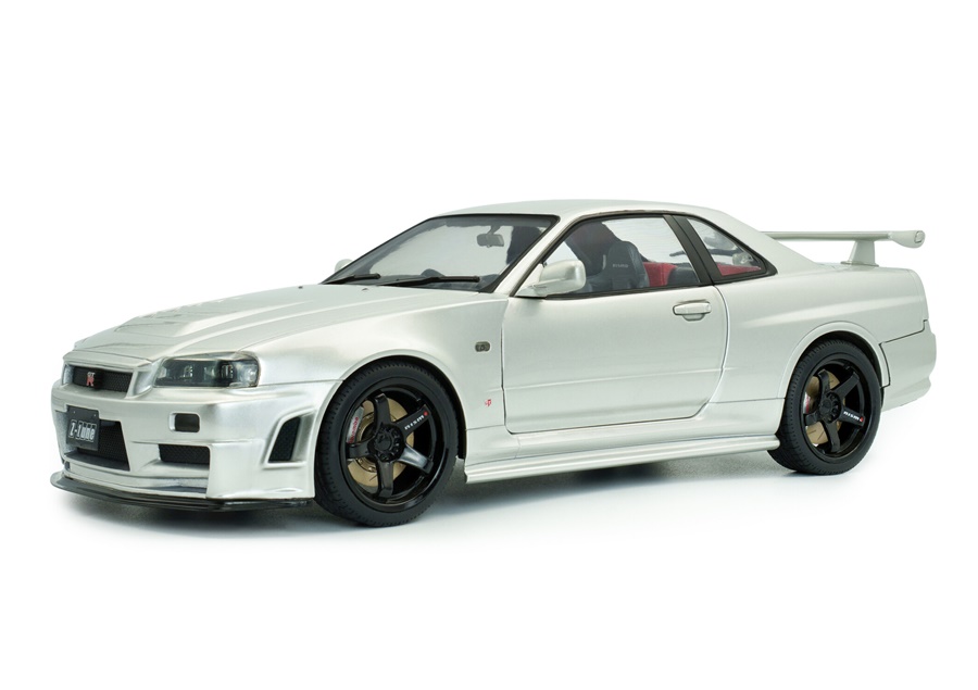 SOLIDO 1:18 Nissan Skyline R34 GT-R (silver met) S1804312