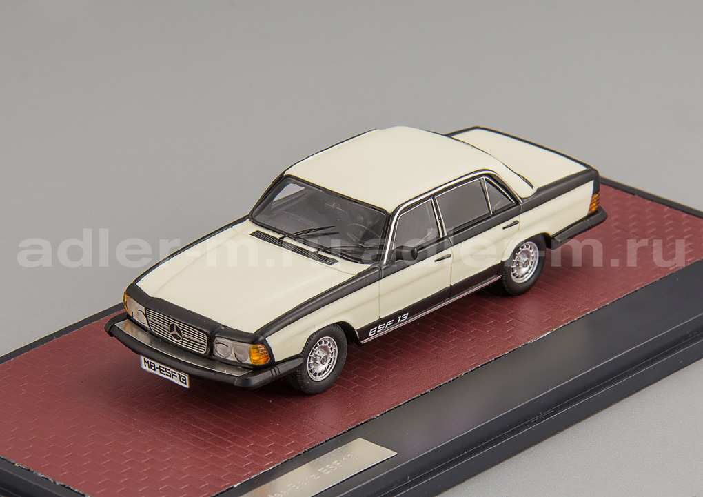 MATRIX 1:43 Mercedes-Benz ESF 13 (W116) - 1972 (white / black) MX51302-131