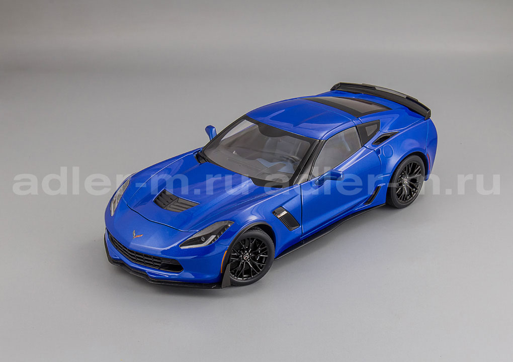 AUTOART 1:18 Chevrolet Corvette C7 Z06 2014 (laguna blue tintcoat) 71265