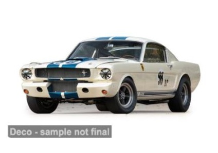 IXO 1:43 Shelby GT350R - 1965 (beige/blue) U43RDC022