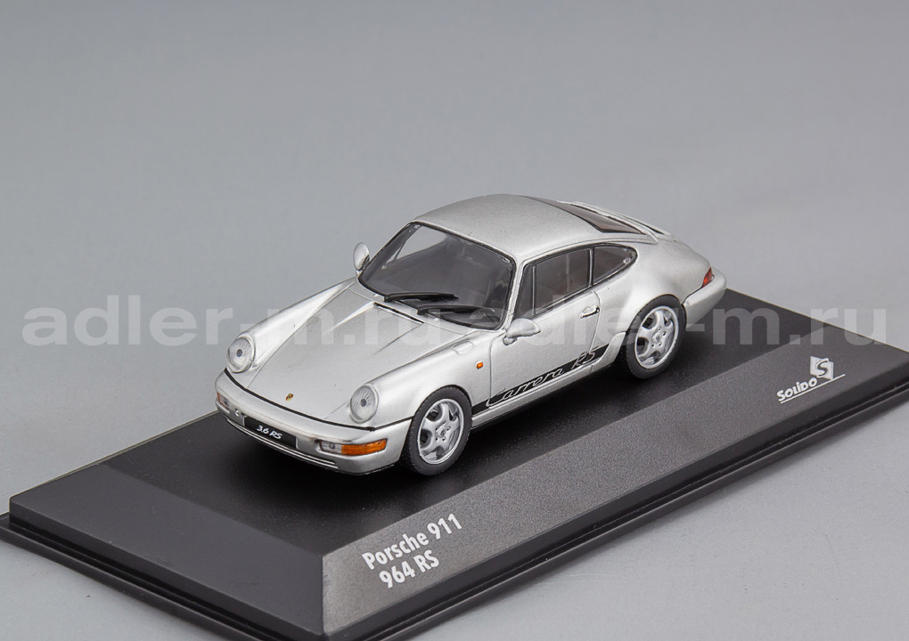 SOLIDO 1:43 Porsche 964 RS - 1994 (silver) S4312904