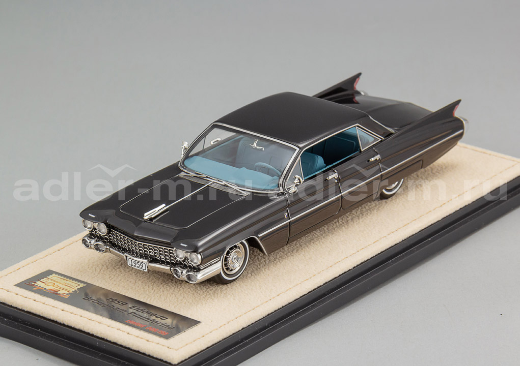 GLM (STAMP MODELS) 1:43 Cadillac Eldorado Brougham Pininfarina - 1959 (black) STM59013