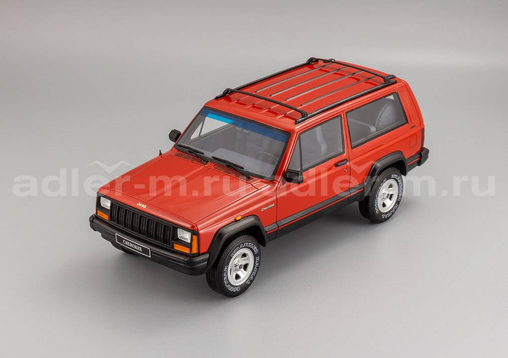 OTTO MOBILE 1:18 Jeep Cherokee 2.5 EFI 1995 (red) OT738