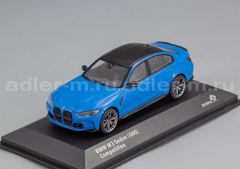 SOLIDO 1:43 BMW G80 M3 - 2023 (blue) S4315302