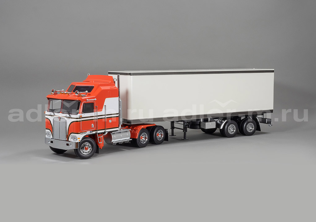 ROAD KINGS 1:18 Kenworth K100 Aerodyne + Truck Trailer RK180141+RK180163