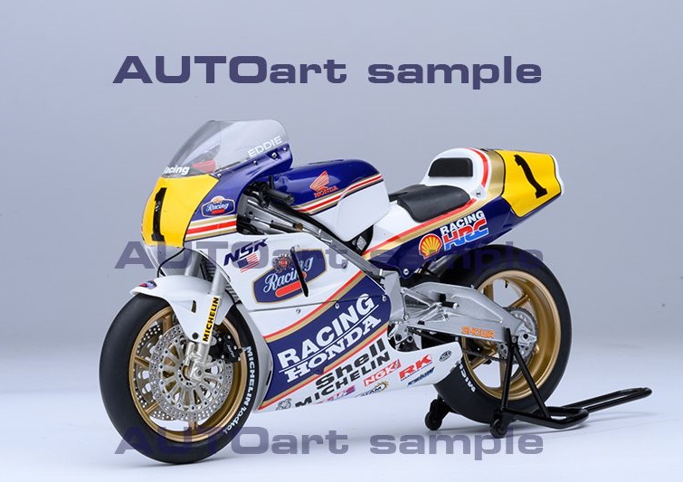 AUTOART 1:12 Honda NSR500 #1 WGP500 1989 Champion E. Lawson 12567