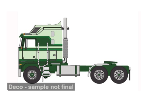 IXO 1:43 Kenworth K100 Aerodyne - 1976 (light green/ dark green) U43TR005