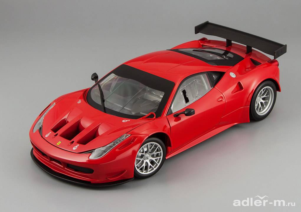 HOT WHEELS ELITE 1:18 Ferrari 458 GT2 (rosso corsa) BCJ77