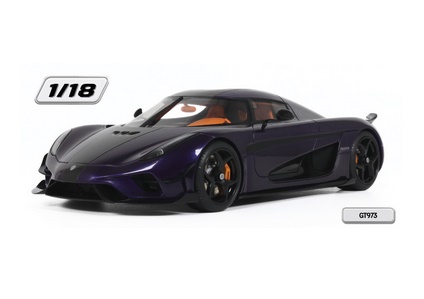 GT SPIRIT 1:18 Koenigsegg Regera - 2025 (purple) GT973