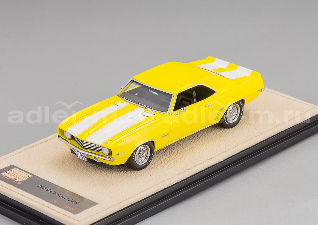 GLM (STAMP MODELS) 1:43 Chevrolet Camaro Z28 - 1969 (yellow) STM691003