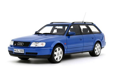 Audi 1:18 Audi S6 Plus (C4) Avant Nogaro M8 - 1995 (Blue Pearl) OT1234