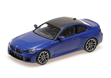 BMW 1:43 BMW M2 - 2023 (matt blue metallic) 410023124