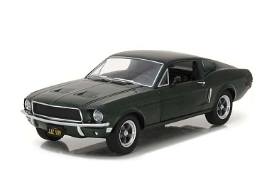 Ford 1:24 Ford Mustang GT Fastback "Bullitt" 1968 (из к/ф "Буллит") (green) 84038