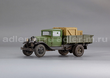  1:43 АА, бортовой, 1936 г с ящиками в кузове (со следами экспл.) SL-300-2