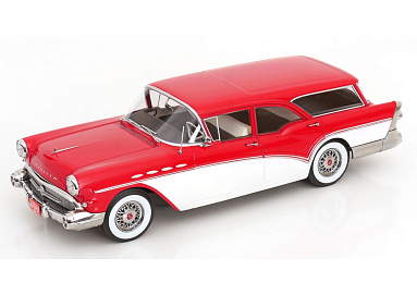 Buick 1:18 Buick Special Estate Wagon - 1957 (red/white) KKDC181651