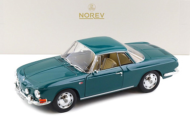 Volkswagen 1:18 Volkswagen Karmann Ghia 1500 - 1963 (Smaragd Green) 188648