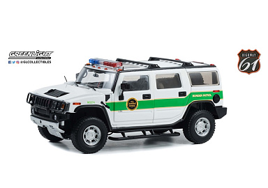 Hummer 1:18 Hummer H2 "U.S. Border Patrol" (пограничная служба США) - 2003 HW18038