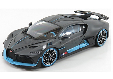 Bugatti 1:18 Bugatti Divo - 2018 (matt grey / light blue) BU11045Z