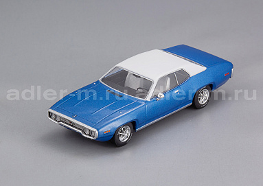 Plymouth 1:43 Plymouth Satellite Sebring Plus - 1971 (blue/white) CLC601
