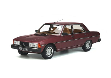 Peugeot 1:18 Peugeot 604 GTI - 1983 (dark red) OT1384