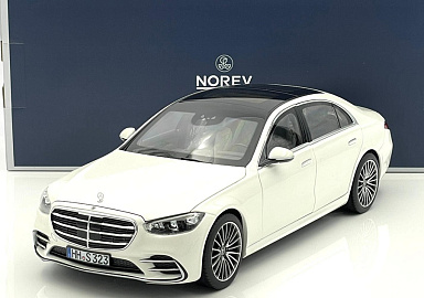 Mercedes-Benz 1:18 Mercedes-Benz S-Class AMG-Line (W223) - 2021 (white metallic) 183801