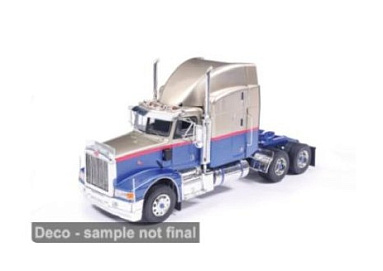 Peterbilt 1:43 Peterbilt 377 - 2014 (blue/beige) U43TR006
